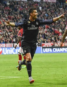 100 goles en competiciones europeas de clubes tiene Cristiano Ronaldo 