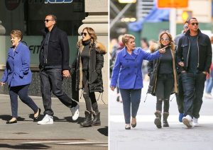 JLo le presentó a su madre a Álex Rodríguez