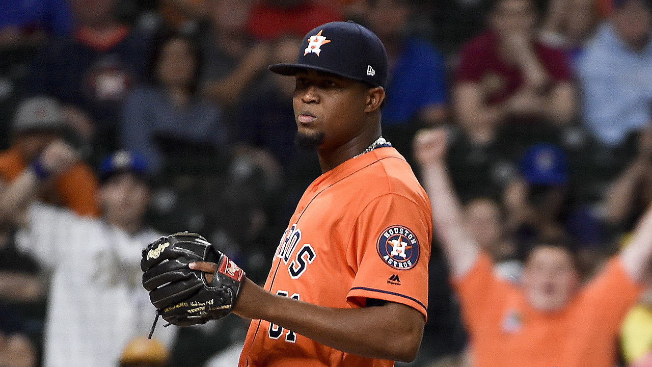Jandel Gustave pasa a lista de lesionados de los Astros