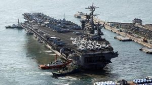 EE. UU. envía portaaviones a la península norcoreana