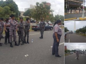 Se mantiene cerco de seguridad en Procuraduría; ambiente tranquilo en Palacio Ciudad Nueva