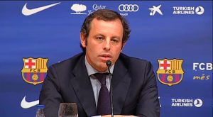 Detienen a expresidente del Barcelona por caso de lavado de dinero