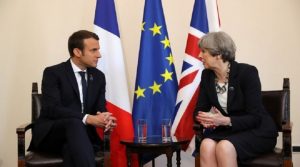 Theresa May y Emmanuel Macron se reunirán para hablar del Brexit 