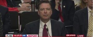 Jame Comey testifica ante el Congreso EEUU