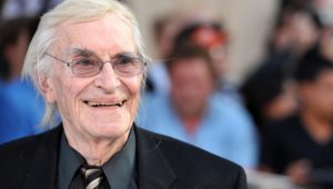 Actor Martin Landau attending the LA premiere of 