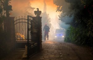 Incendios en el sur de Francia están 