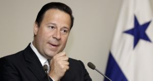 Panama's Vice president and Minister of the Exterior Juan Carlos Varela speaks about the situation in Honduras at a news conference in Panama City July 21, 2009.  REUTERS/Alberto Lowe (PANAMA POLITICS)