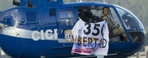 El piloto pidió a los venezolanos que salgan y permanezcan 