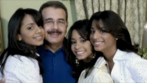 Hija del presidente Medina fue operada de las amígdalas