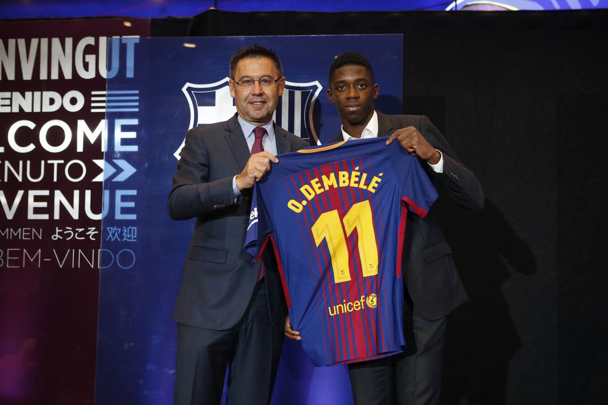 Barcelona presenta el reemplazo de Neymar