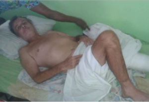 Extranjero clama por ayuda para ser operado