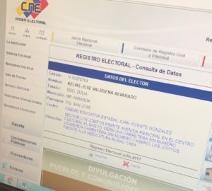 Varios medios internacionales habían reportado que Kelvis José Valbuena Alvarado era de nacionalidad dominicana, pero datos del CNE demuestran que el occiso era del referido país sudamericano.