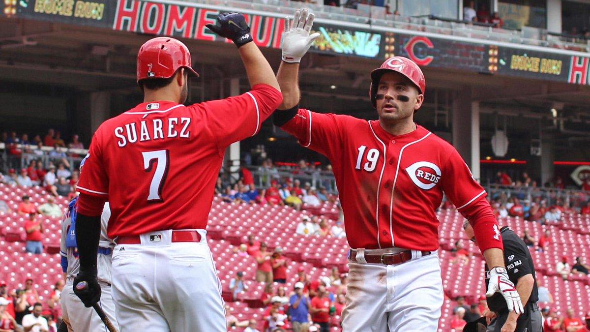 Con tres jonrones Rojos conquistan serie ante Mets