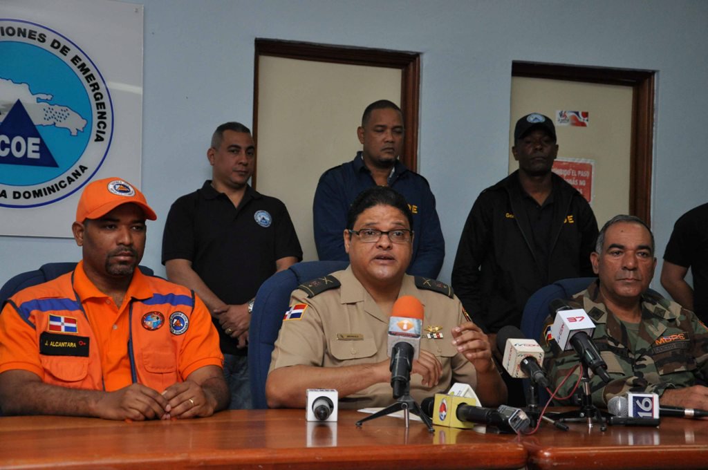 COE amplía niveles de alerta para provincias ante aguaceros
