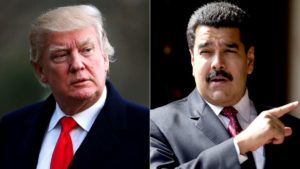Al inicio de una reunión con varios mandatarios de América Latina, el presidente de Estados  Unidos, Donald Trump, pidió la 