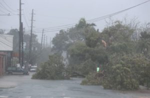 Irma tocó tierra en Puerto Rico: Al menos un muerto y 600 mil personas sin electricidad