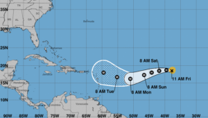 ONAMET vigila desarrollo de huracán Irma