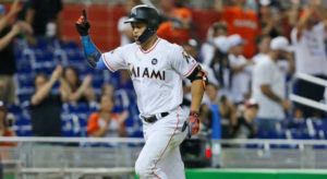 Giancarlo Stanton rompe cámara con su jonrón número 53