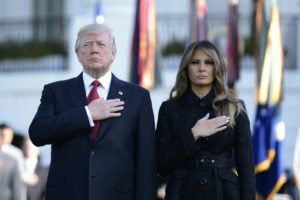 Donald Trump encabeza actos recordatorios del 11 de septiembre 