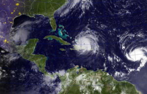 Huracán Katia se fortalece hasta categoría 2