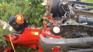 Se registra accidente en El Soco de San Pedro con posibles muertos 