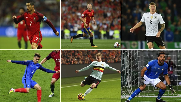 Cinco clasificados rumbo Mundial Rusia 2018