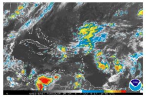 Meteorología mantiene alertas para provincias por aguaceros de vaguada