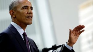 Barack Obama volverá a poner este jueves los pies en la arena política, a nueve meses del final de su mandato. El ex presidente demócrata estará en dos reuniones de campaña, la primera en el estado de Nueva Jersey y la segunda 500 kilómetros al sur, 