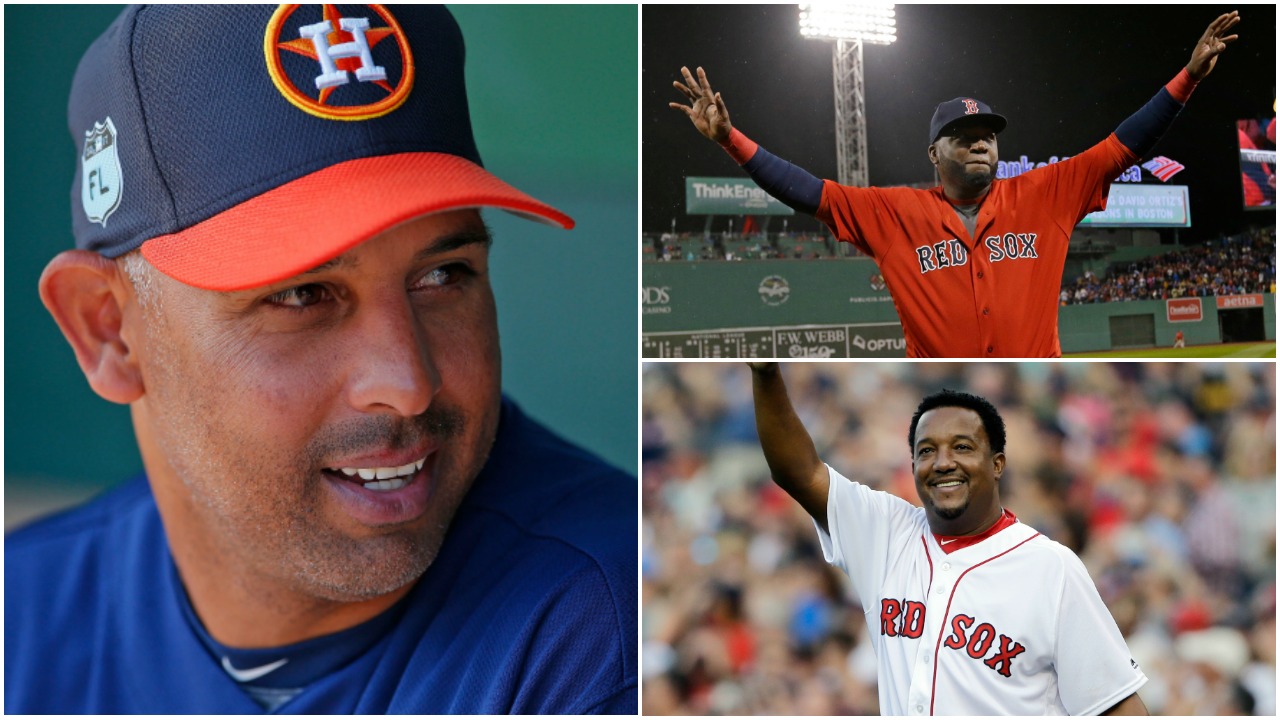 David Ortiz y Pedro Martínez ven positivo elección de Alex Cora como manager Medias Rojas