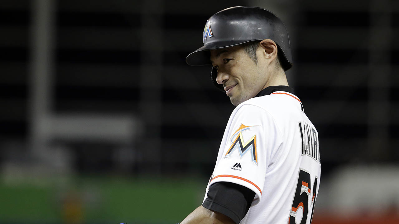 Estancia de Ichiro Suzuki en los Marlins llega a su fin