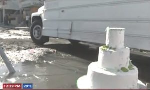 Celebran en Cienfuegos “cumpleaños” a desbordamiento de cloaca 