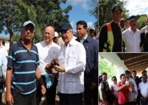 Presidente Medina se compromete con rescate Parque Histórico La Isabela de Puerto Plata 