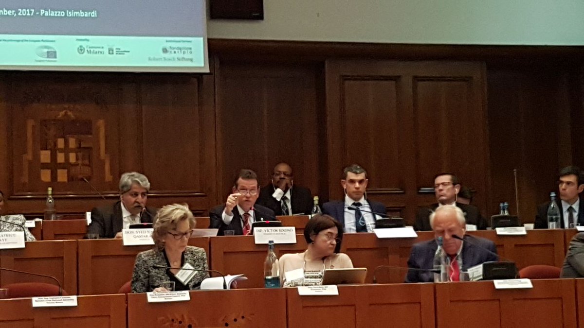 Eligen a Ito Bisonó presidente del Consejo Internacional del Parlamento para la Acción Global