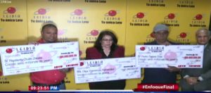 Tres personas nuevos millonarios de Leidsa 