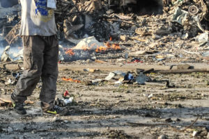 Al menos 13 policías muertos y 15 heridos por atentado en Somalia