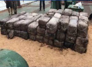 La DEA y DNCD incautan 75 paquetes de cocaína que tenían como destino Puerto Plata