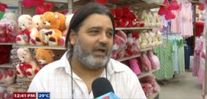 Comerciantes se quejan de poco dinamismo en ventas previo a Día de San Valentín 