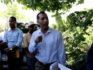 Realizan levantamiento en terrenos disputados donde el Estado asentó a pescadores y agricultores en Sánchez

