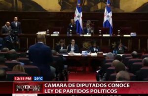 Presidente Cámara de Diputados admite no hay quórum para sesión donde conocerán Ley de Partidos