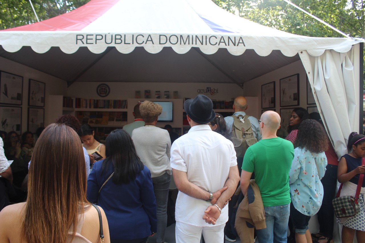República Dominicana y su pabellón hacen historia en la Feria del Libro de Madrid