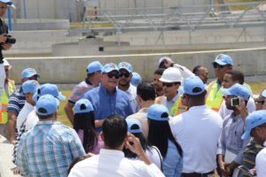 Estación Depuradora de Aguas Residuales que construye Gobierno a través de la CAASD a beneficio de 450,000 personas alcanza 97% de avance   