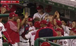 Nacionales derrotan Phillies y evitan barrida