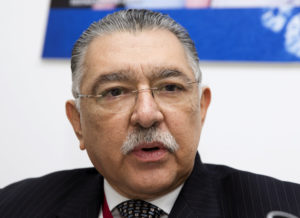 Pictured:José Napoleón Duarte, ministro de Turismo de El Salvador, en el World Travel Market 2016, la feria internacional del Turismo en Londres.