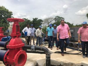 CAASD aumenta producción de agua potable a 430 millones de galones diarios

