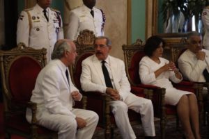 Presidente Medina recibe cartas credenciales de siete nuevos embajadores 