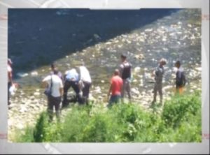 Hombre se lanza de puente Hermanos Patiño en Santiago