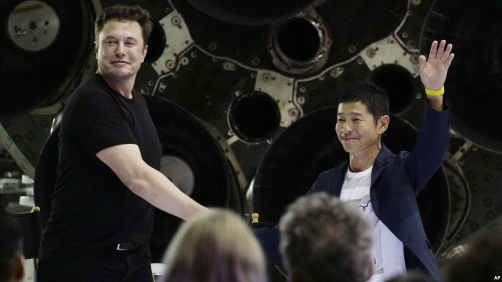 SpaceX: Millonario japonés irá a la Luna en viaje privado