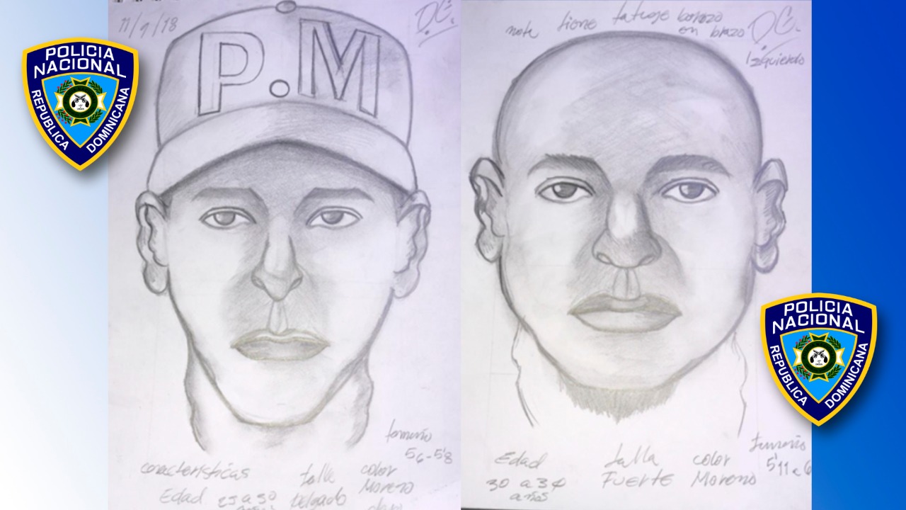 Policía difunde retrato hablado de secuestradores de empresaria en Cotuí