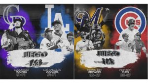 Ha llegado el béisbol de octubre en las Grandes Ligas, con el juego número 163 de la temporada, que deberán disputar el lunes los Cerveceros, los Cachorros, los Rockies y los Dodgers.