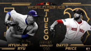 Datos relevantes del Juego 2 de la Serie Mundial entre Dodgers y Medias Rojas